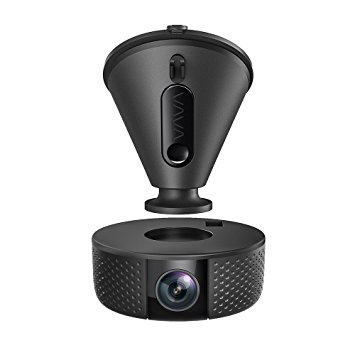 VAVA Dash Cam with SONY Image Sensor, Car DVR for 1080p 60fps Clear HD Videos in Low Light or at Night, Wide-Angle Lens, 3-axis G-sensor, Snapshot Remote Button, iOS & Android Mobile App