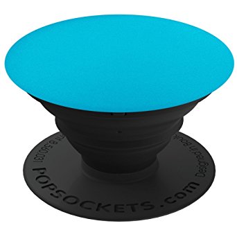 PopSockets: Expanding Stand and Grip for Smartphones and Tablets - Blue Aluminum