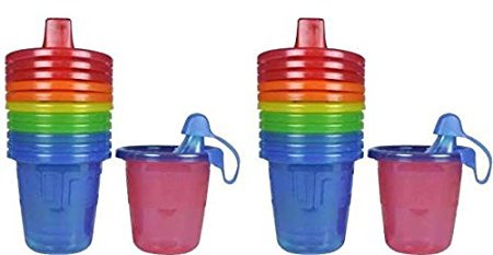 The First Years Take & Toss Spill-Proof Sippy Cups - 7 Oz - 12 Cups