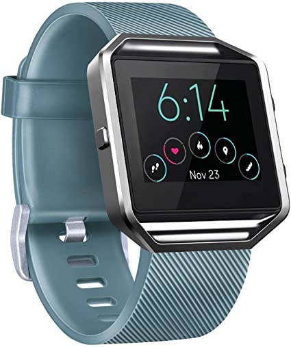 Vancle Replacement Strap compatible with Fitbit Blaze, Not Included Fitbit Blaze and Frame