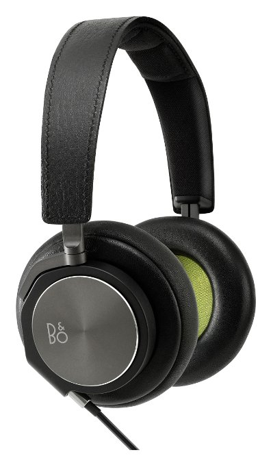 B&O PLAY by Bang & Olufsen Beoplay H6 On-Ear Headphones - Black Leather