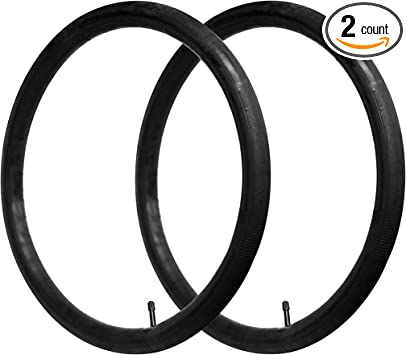 CALPALMY 29’’ x 1.75/1.95/2.125 Road/Mountain Bike Replacement Inner Tubes Schrader Valve 32mm for Road Bikes with Tire Size of 29’’