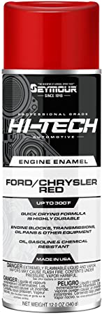 Seymour EN-44 Hi-Tech Engine Spray Paint, Ford/Chrysler Red