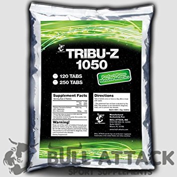250 x TRIBULUS TERRESTRIS Tablets - 1000mg Serving Anabolic Natural Testosterone Booster