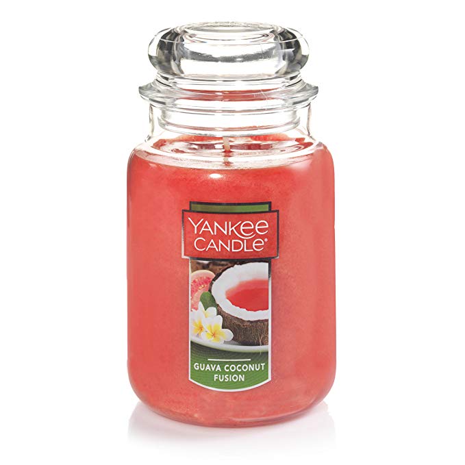 Yankee Candle Large Jar Candle, Guave Coconut Fusion