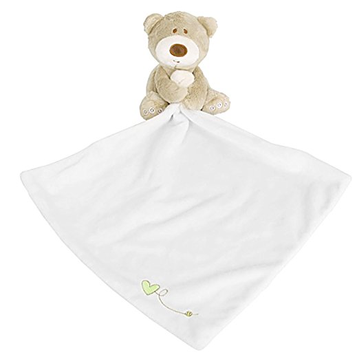 Baby Plush Blanket & Security Blanket, Rat And Bear