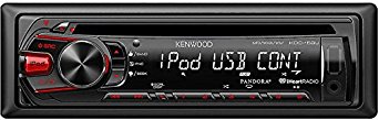 KDC-158U - Kenwood Single DIN In-Dash CD/MP3 Stereo Receiver with USB Interface