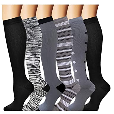 Compression Sock for Women & Men 20-30mmHg - Best Medical for Running, Athletic Sports, Crossfit, Fitness