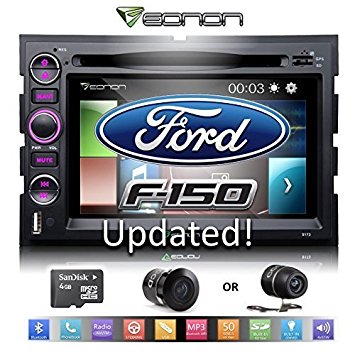 Eonon D5173Z for Ford F-150   HD Dual-Mount Backup Camera -- 7" Touch Screen / DVD / GPS Navigation   Bluetooth