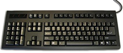 DSI Left-Handed Keyboard, Black (KB-DS-8861XPU-B-V2)
