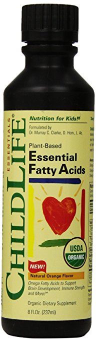 Child Life Essential Fatty Acids (Organic) Plastic Bottle, 8-Ounce