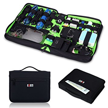 BUBM® Portable Universal Electronics Accessories Travel Organizer / Hard Drive Case / Cable Organiser-large