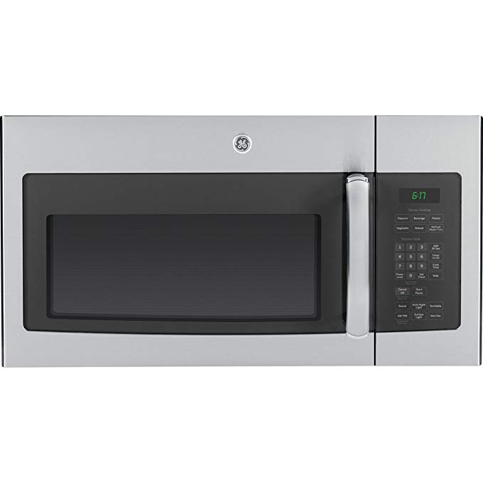 GE JVM6175SFSS 1.7 Cu. Ft. Stainless Steel Over-the-Range Microwave