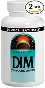 DIM (Diindolylmethane) 100 mg Source Naturals, Inc. 60 Tabs