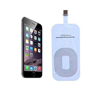 iPhone 5 iphone 6 Wireless Charging Receiver Card Slim and Durable Qi Wireless Charger Receiver Patch for iPhone 66 plusiPhone 5 5s 5cwhite-iphone56