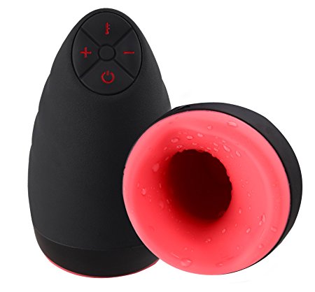 BigBanana Male Masturbation Cup with Automatic Heating and Sucking Masturbator for Male Masturbation (Black1)