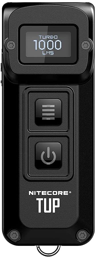 Nitecore Tup 1000 Lumen RCHRGBL Keychain Flashlight Black