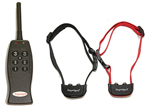 2 Dog Training Collar With Remote Vibration Only E-Collar No Shock Pet Trainer Very Humane No Pain Obedience Collars