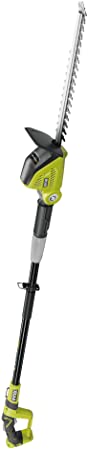 Ryobi ONE  18V RPT184520 Cordless Pole Hedge Trimmer, 45cm Blade (with 1x2.0Ah Battery)