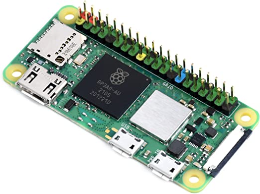 Raspberry Pi Zero 2 W with Pre-Soldered Colorful Pin Header,Five Times as Fast, 1GHz Quad-Core 64-bit Arm Cortex-A53 CPU, 512MB LPDDR2 SDRAM 2.4GHz 802.11 b/g/n Wireless LAN, WiFi Bluetooth 4.2 BLE