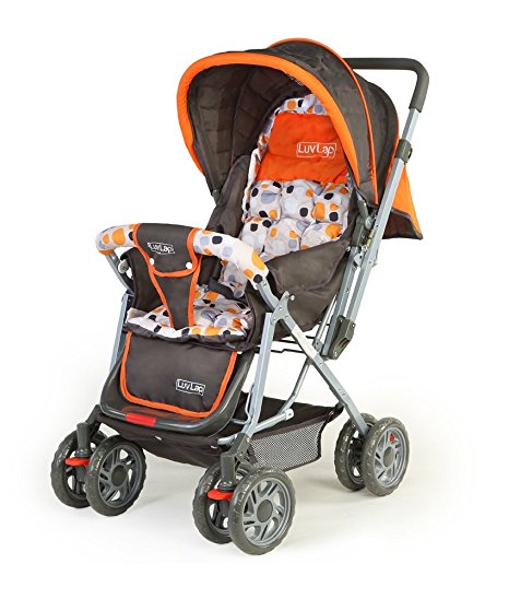 LuvLap Sunshine Baby Stroller (Orange)
