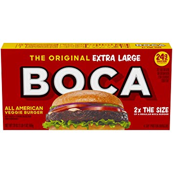 Boca All American Veggie Burger, 20 oz Box