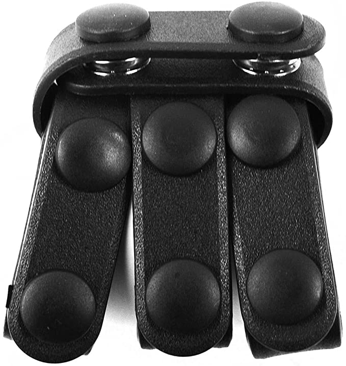 Uncle Mike's Mirage Plain Duty Keepers Molded Snap Belt