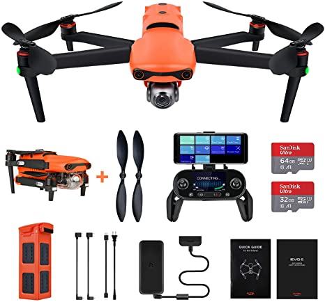 Aute Robotics EVO 2 8K Camera Drone Foldable Quadcopter (2020 Newest)