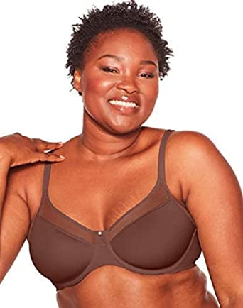 Bali womens One Smooth U Ultra Light Bra, Underwire T-Shirt Bra, Convertible Straps, DF3439