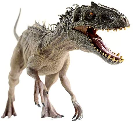 Gemini&Genius Dinosaur World Super Colossal Indominus Rex with Movable Mouth Realistic Tyrannosaurus Rex Figurine Berserker-Rex Christmas and New Year Gift for Kids(Super D-Rex)