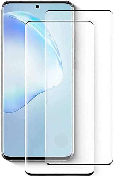2 Pack Galaxy S20 Plus Screen Protector, 9H Hardness, Ultrasonic Fingerprint Compatible, HD Clear, Bubble-Free, Scratch-Resistant Tempered Glass Film for Samsung 5G Phone S20  (6.7'')