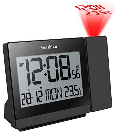 Youshiko Radio Control Projection Clock ( Premium Quality / Clear Display / Official UK Version )