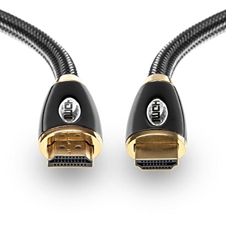 Yousave Accessories 5m HDMI Cable - 4K Ultra HD Ready [High Speed Gold Plated Connectors] 3D Compatible