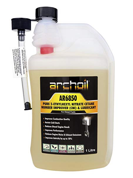 Archoil AR6850 Pure 2-Ethylhexyl Nitrate (2-Ehn) Cetane Number Improver (CNI) & Lubricant - 1 Litre