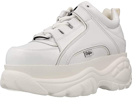 Buffalo Womens 1339-14 2.0 Platforms Sneakers White 10