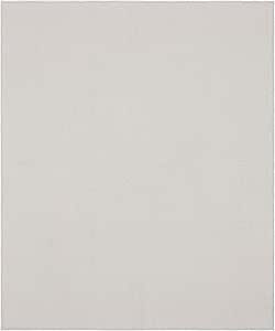 Garland Rug Gramercy 4 ft. x 6 ft. Bathroom Carpet White