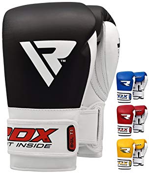 RDX Elite Boxing Gloves Training Sparring Punching Glove Cow Hide Leather Kickboxing Muay Thai Fighting Bag Mitts