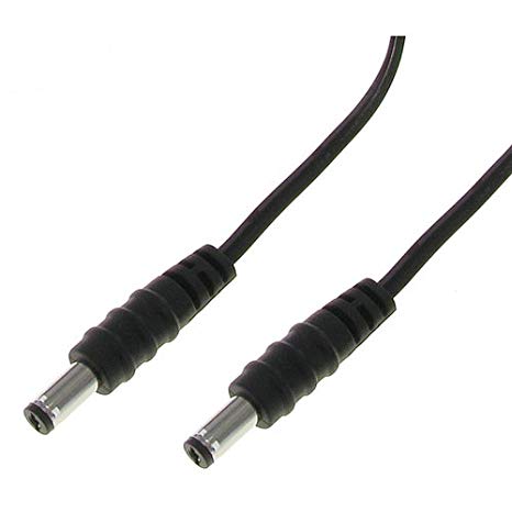 Valley Enterprises 6' Male to Male 2.1mm x 5.5mm Plug DC Power Adapter Cable 20GA
