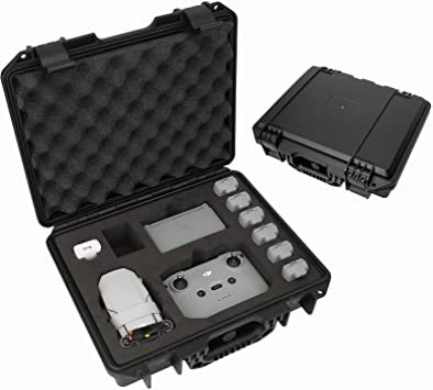 Waterproof Case for DJI Mini 2-Professional Hard Shell Carrying Storage Case Compatible with DJI Mini 2 Full Set Fly More Combo and Drone Accessories