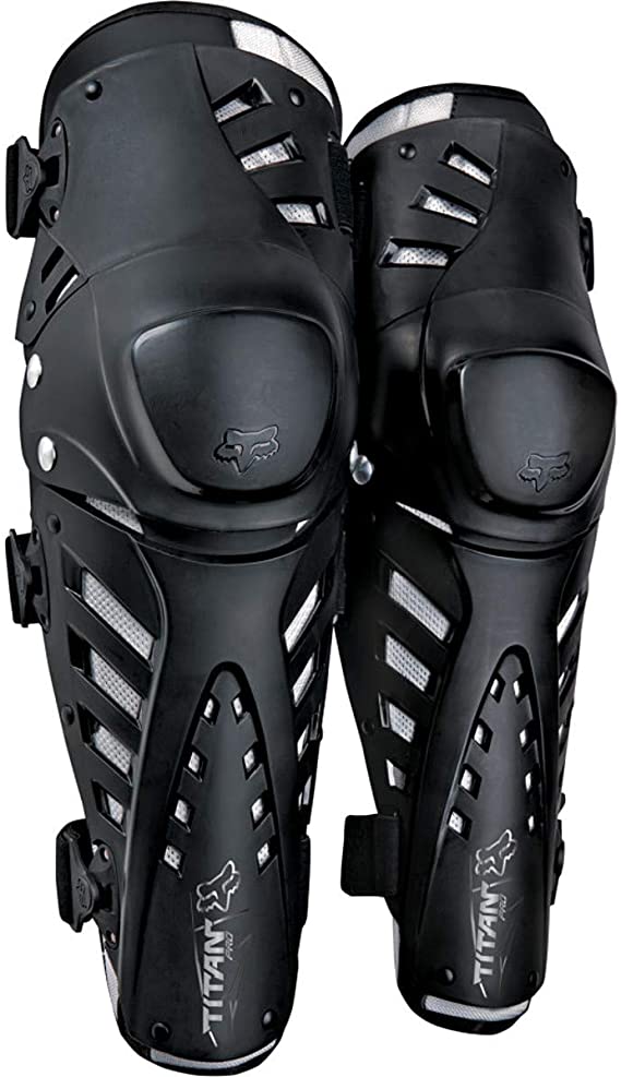 Fox Racing Titan Pro Knee/Shin Guard - One size fits most/Black