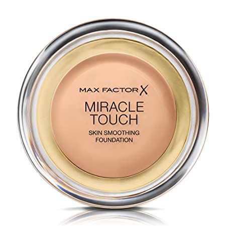 Max Factor Miracle Touch Skin Perfecting Foundation Spf30 045 Warm Almond