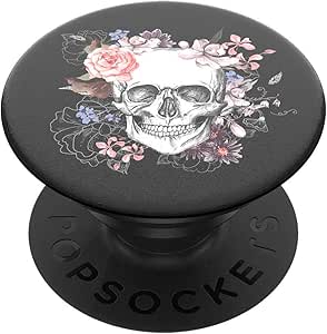 PopSockets PopGrip - Expanding Stand and Grip with Swappable Top - Death Petal