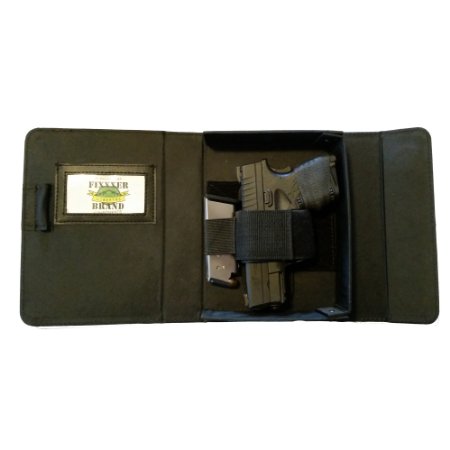 Fixxxer Original Notebook/Day Planner Conceal Carry Gun Case Holster, Black