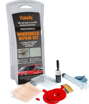 Visbella Windshield Repair Kit Crack Chip Bullls-eyes Stars Fix DIY