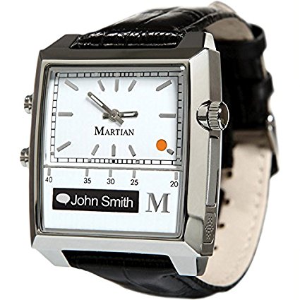 Martian Watches Passport Smart Watch (White/Silver/Black)