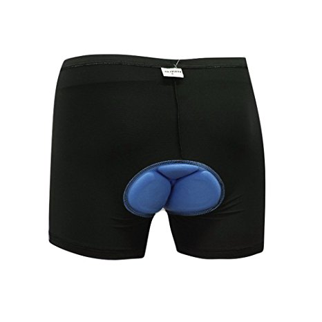 Lixada Cycling Shorts Unisex Gel 3D Padded Bicycle Underwear Bike Short Pants for Men Women
