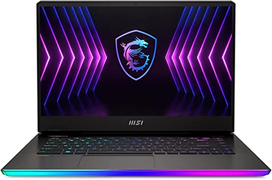 MSI Raider GE67Hx 15.6" OLED QHD 240Hz Gaming Laptop Intel Core i7-12800HX RTX 3070TI 16GB DDR5 1TB NVMe SSD Win11PRO - Titanium Blue (12UGS-013)