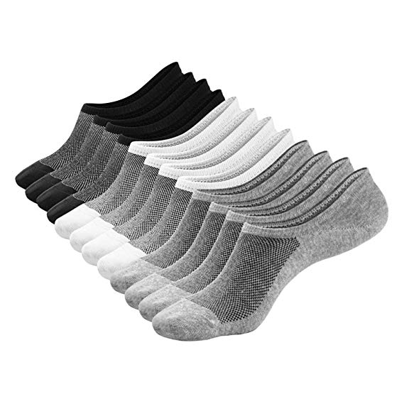 Fiream Low Cut No Show Socks Non Slip Socks for Women and Men Casual Invisible Socks