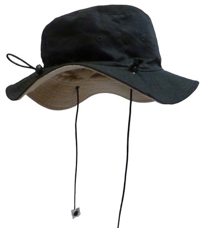 N'Ice Caps Unisex Kids Reversible And Adjustable Cotton Twill Aussie Hat