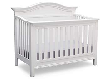Serta Bethpage 4-in-1 Convertible Baby Crib, Bianca White